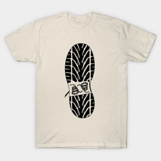 Don't Tire Tread on Me. Inktober 2019 "Tread" T-Shirt